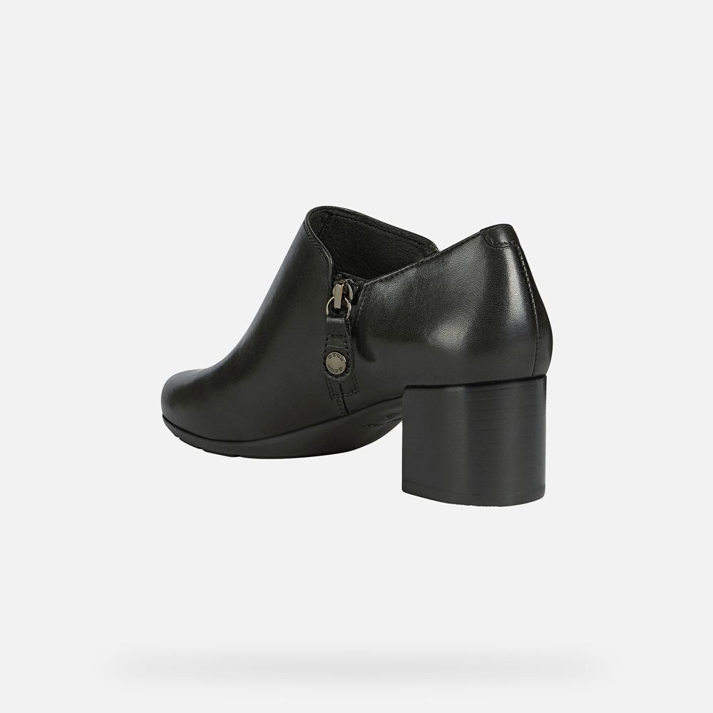 Geox Bayan Topuklar Siyah - New Annya Mid - LHP-560813